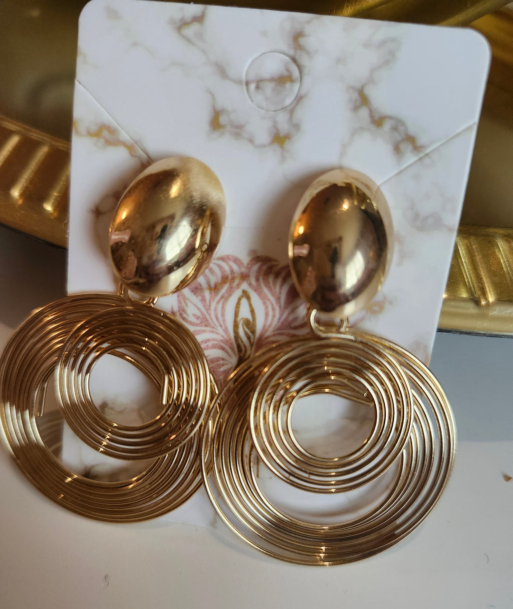 Gold Earrings