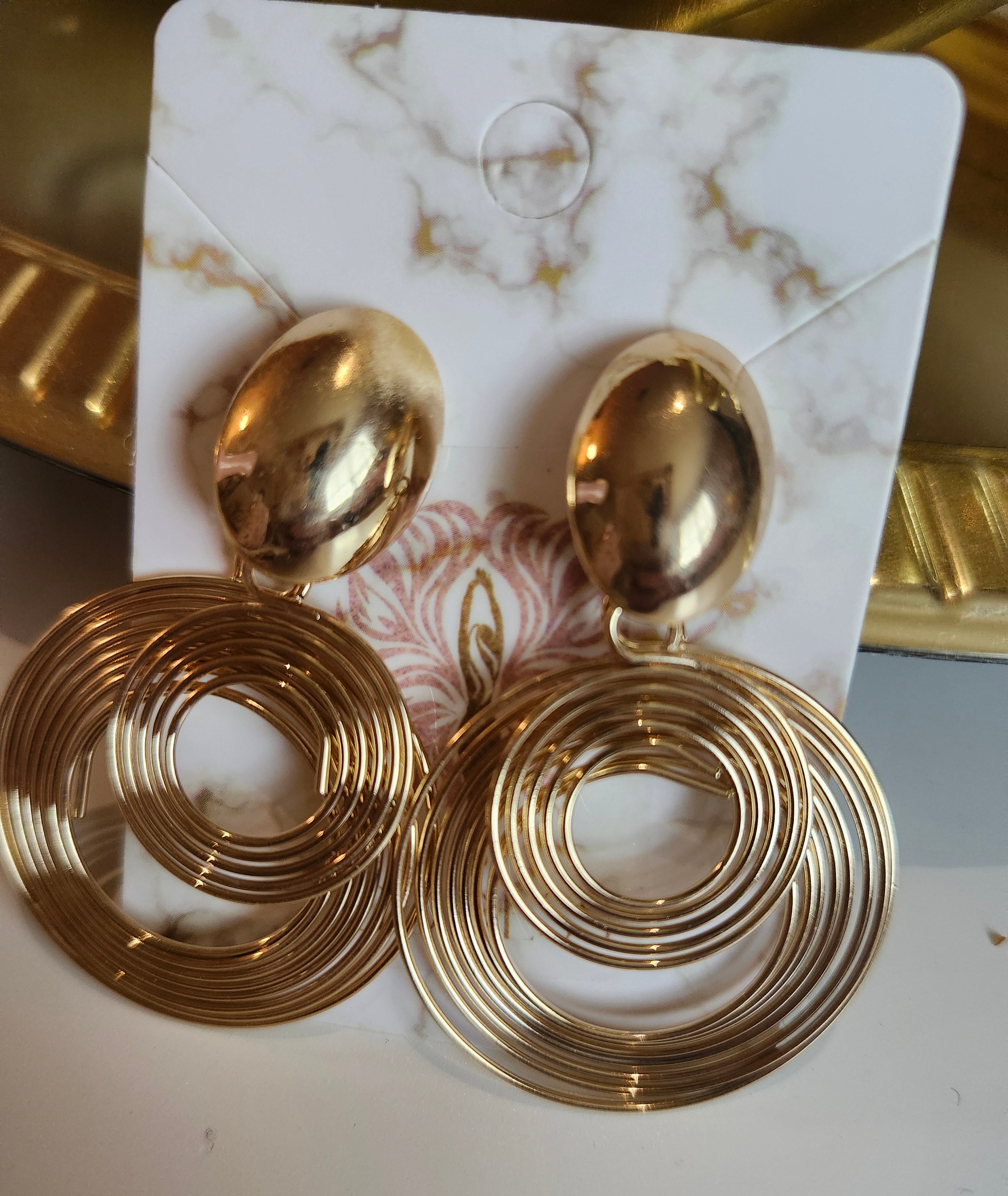 Gold Earrings