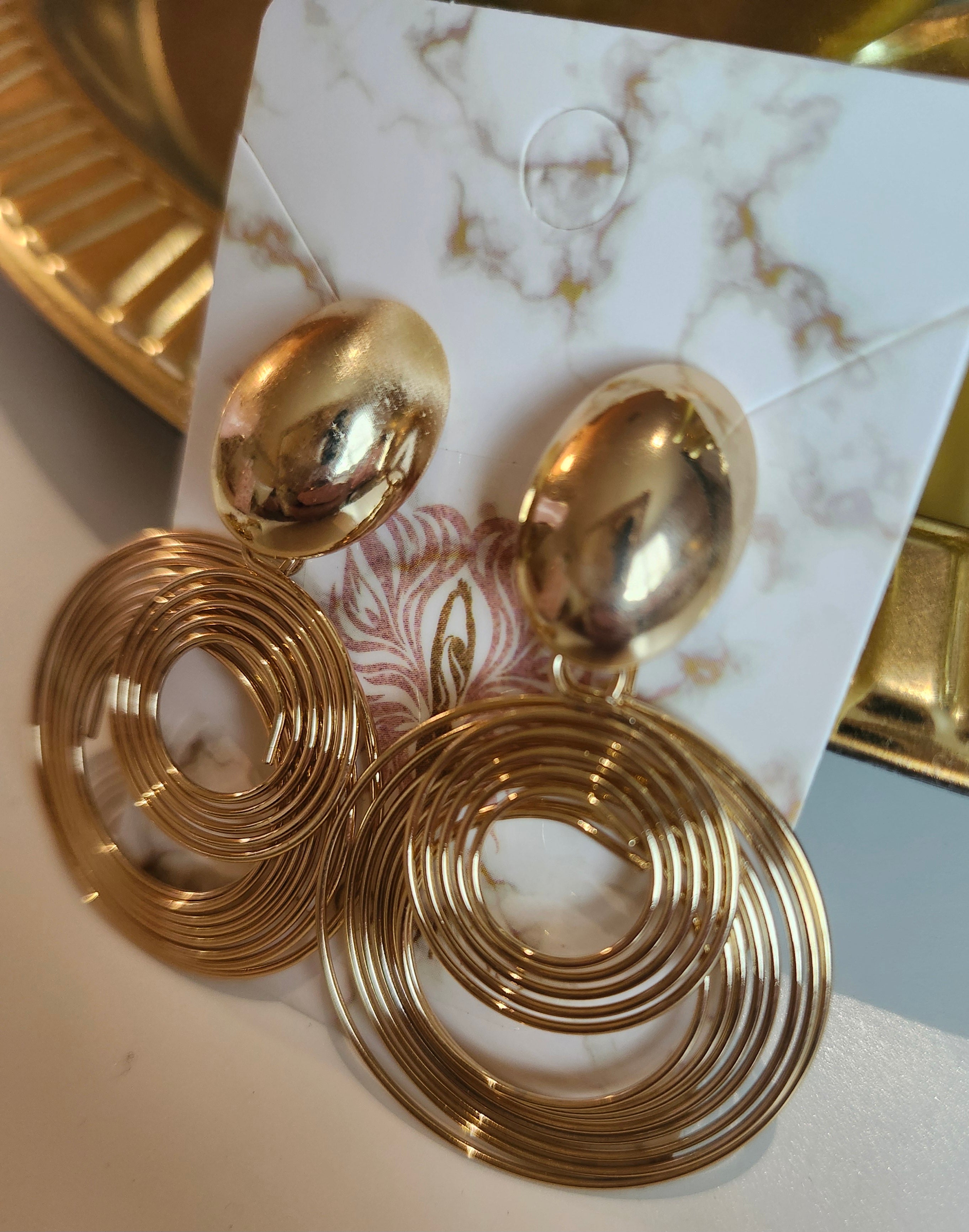 Gold Earrings