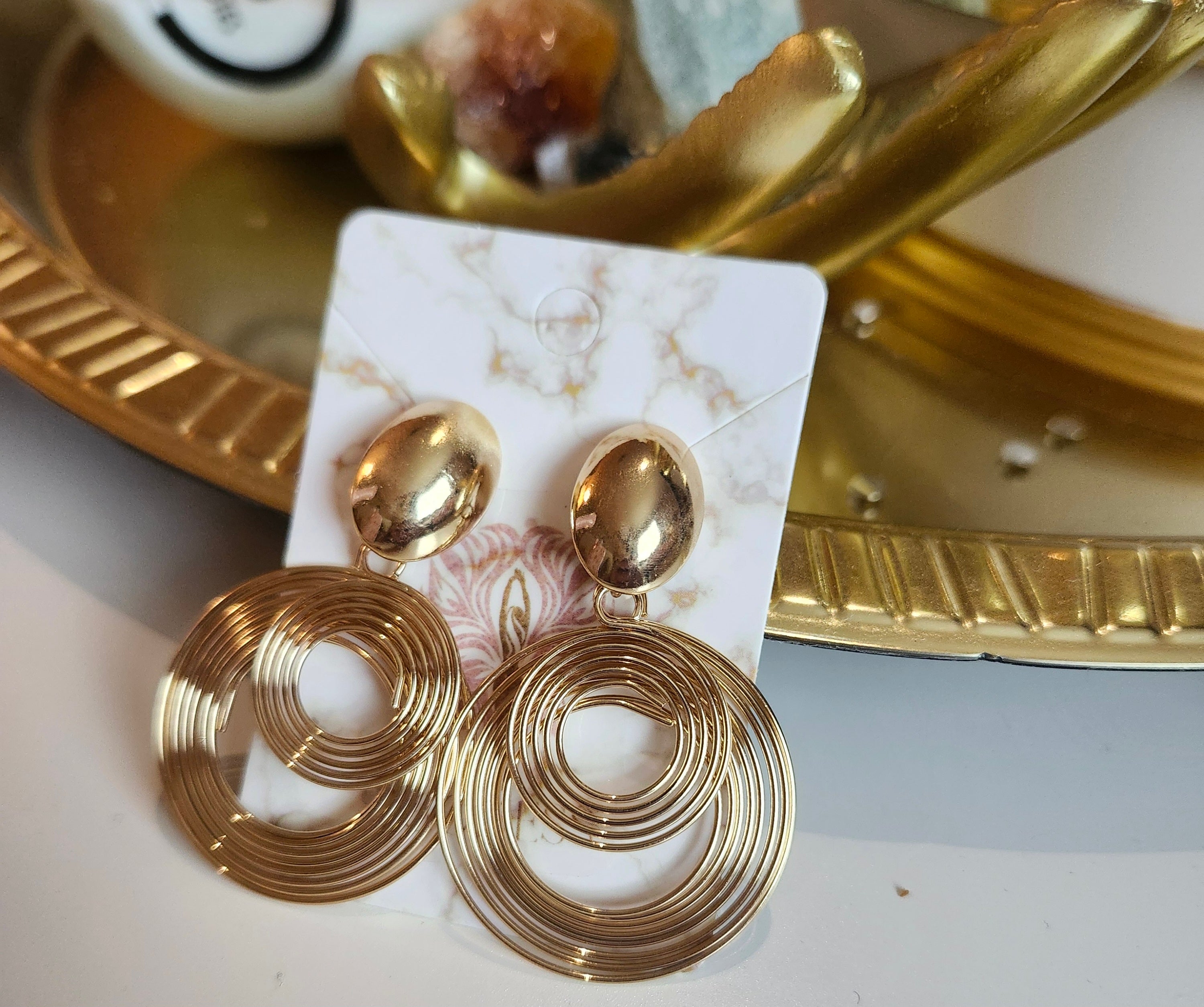 Gold Earrings