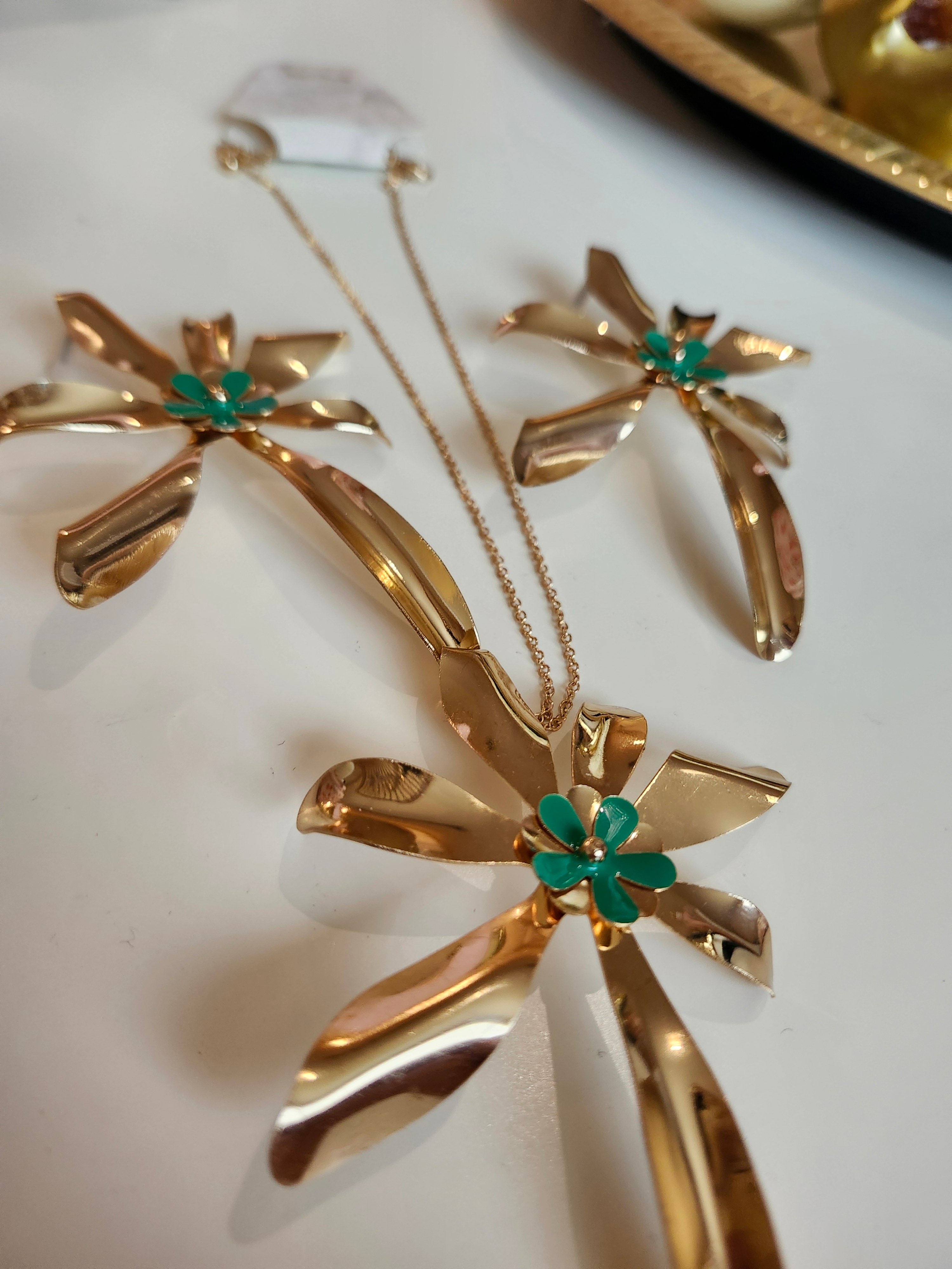 Flower Necklace set