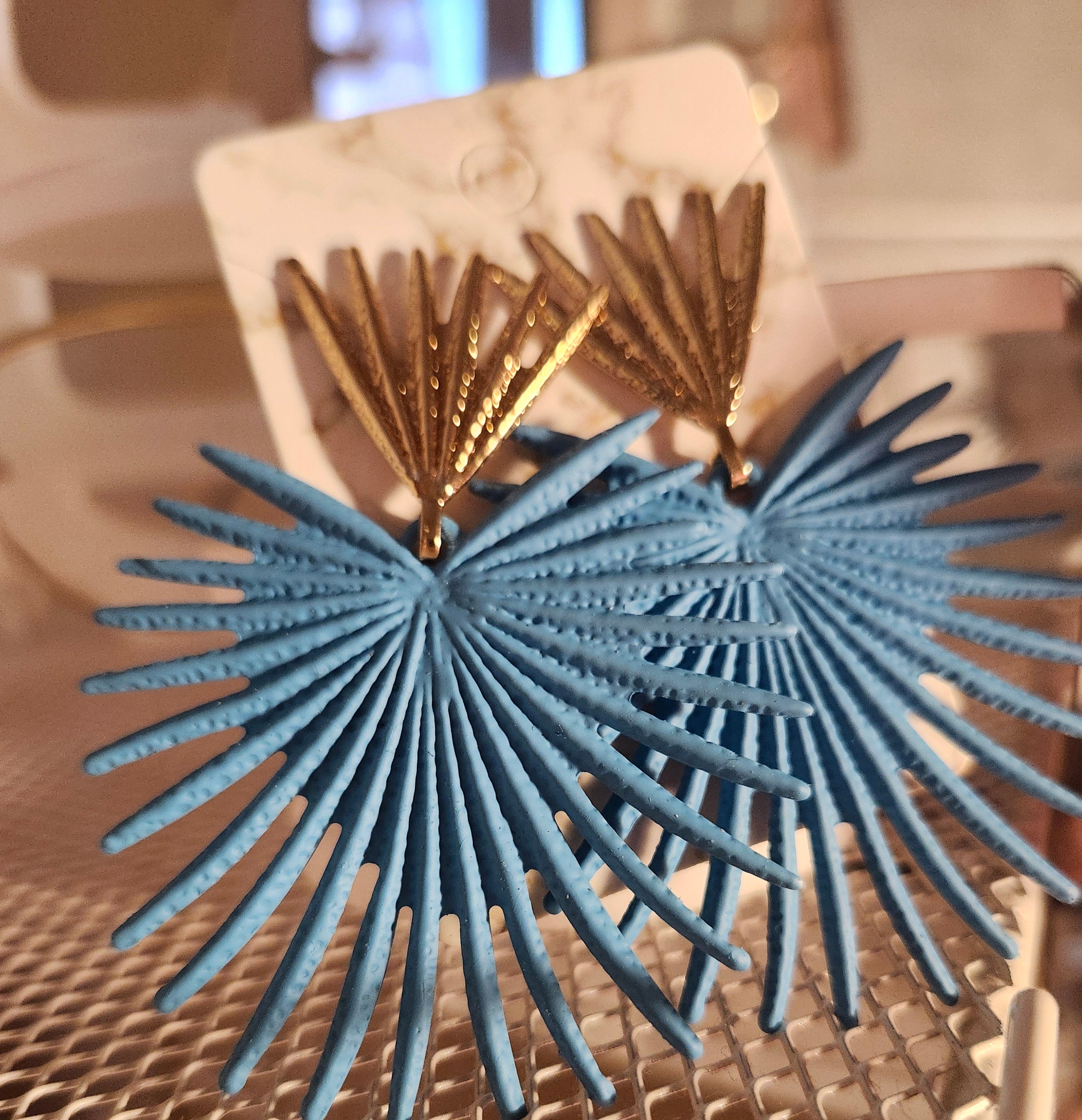 Blue Earrings