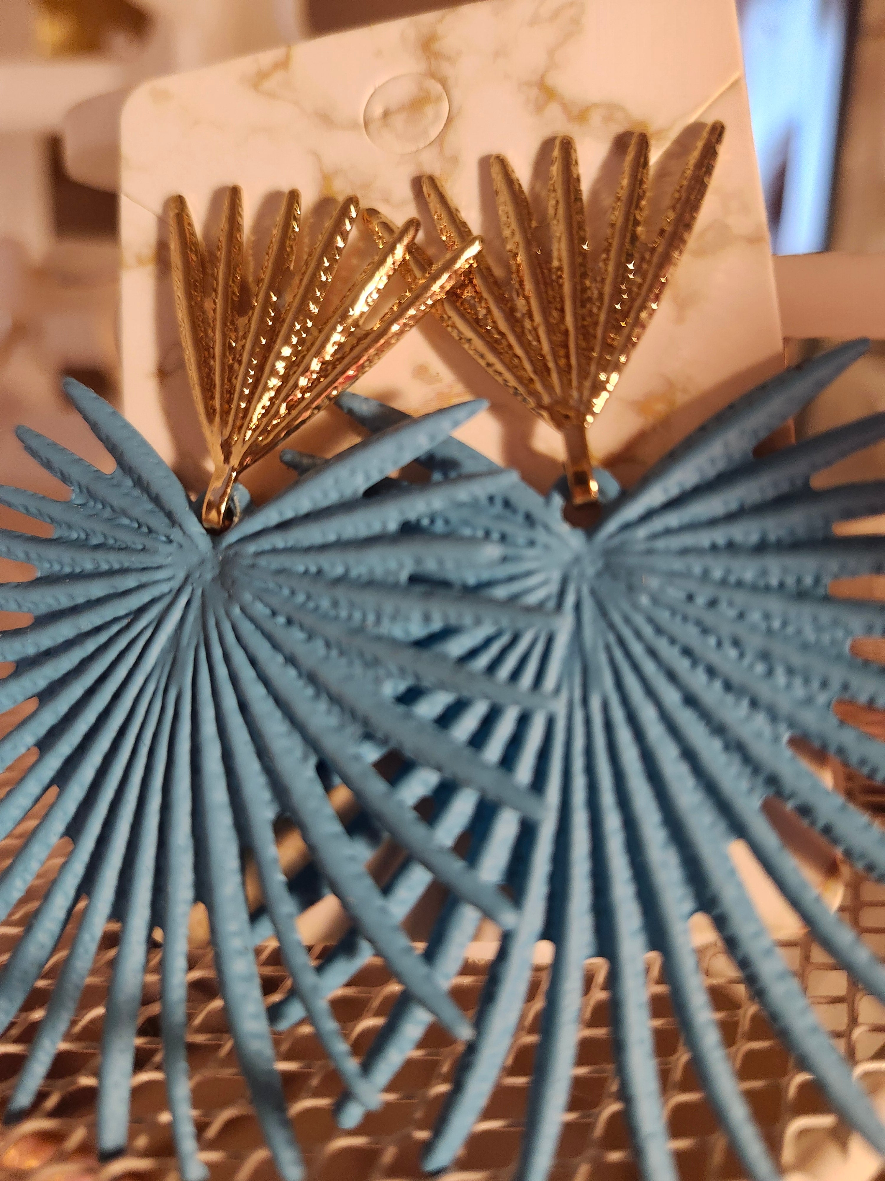 Blue Earrings