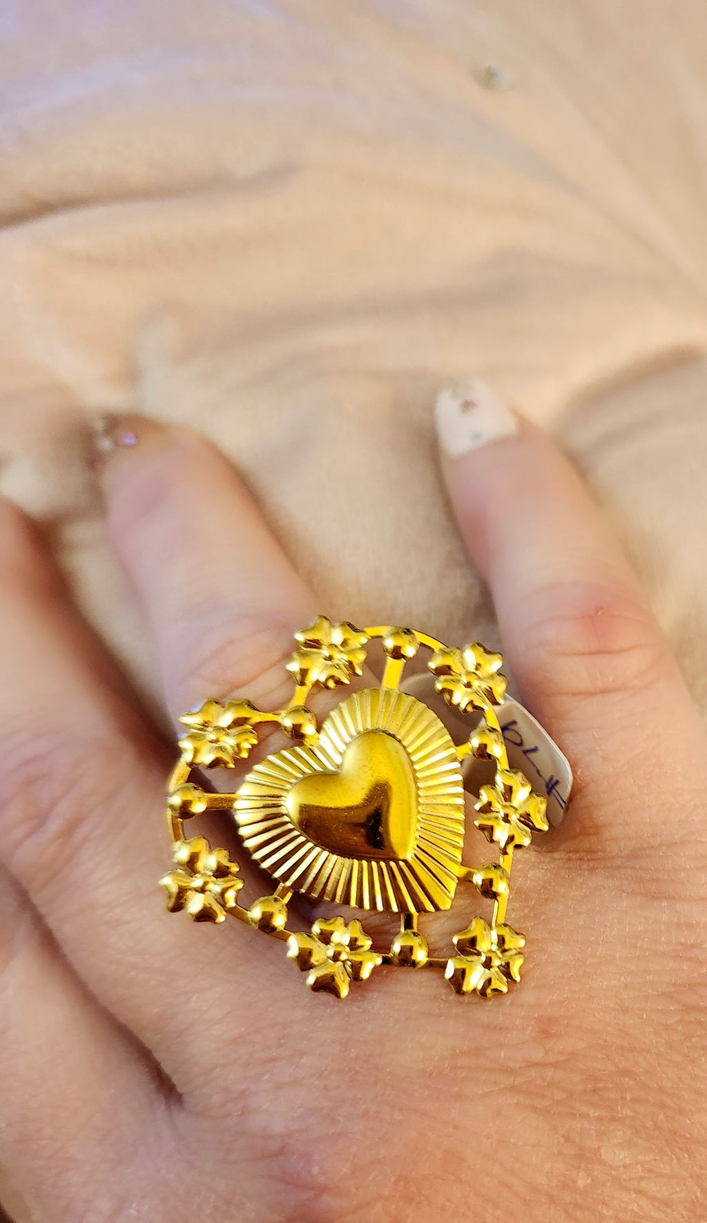 GODESS JEWELS:Heart ring