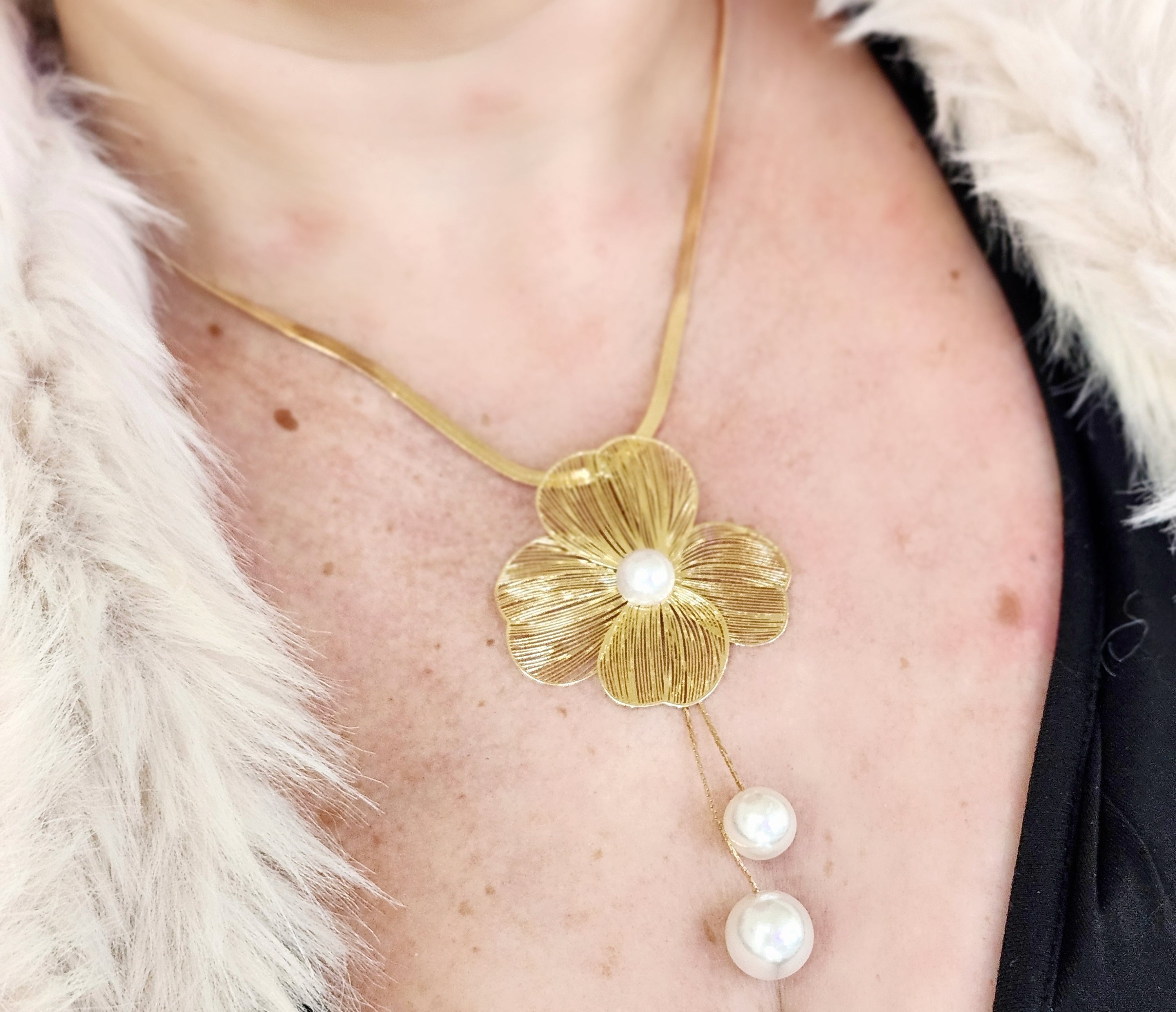 Flowers Necklace set