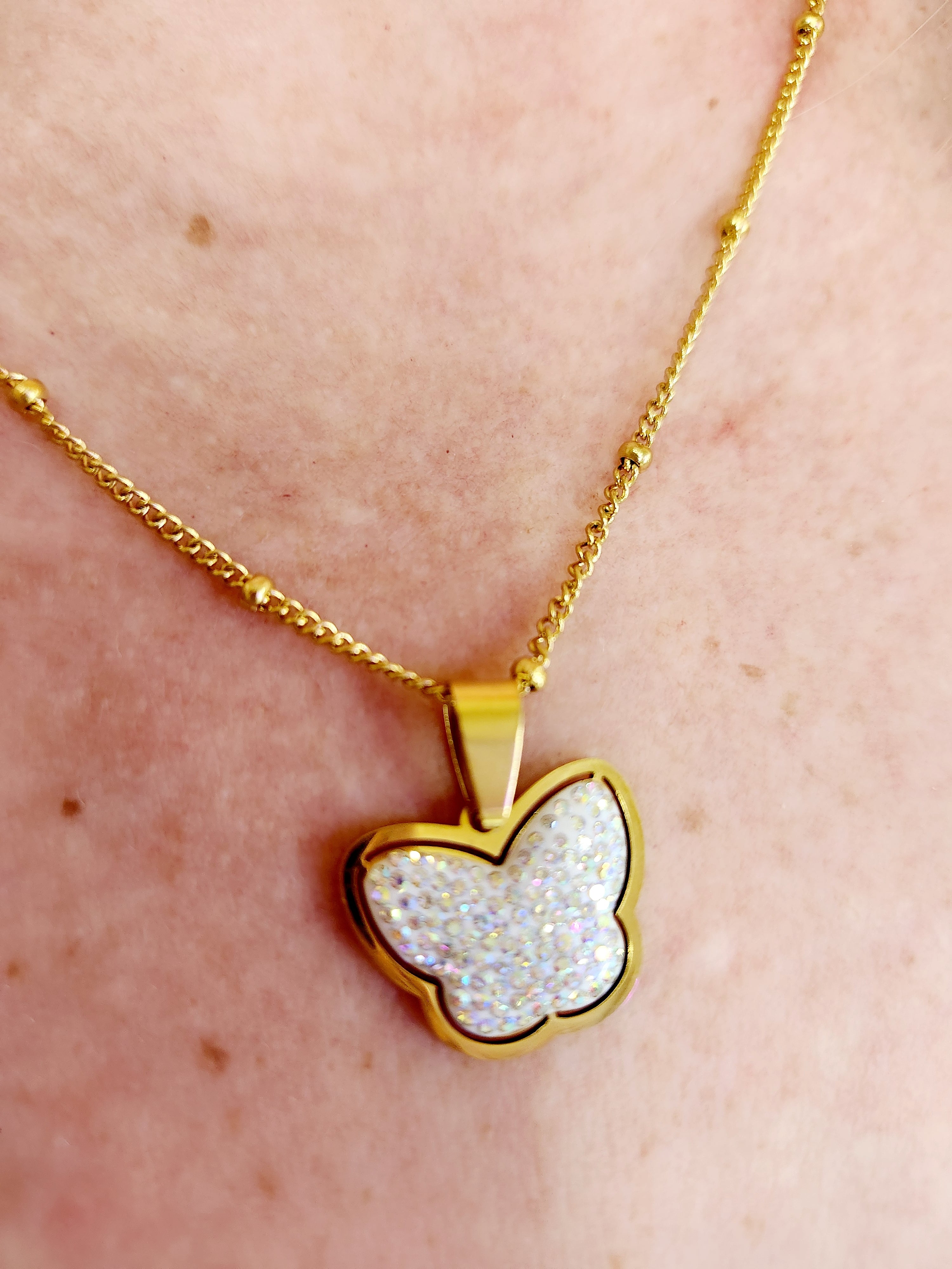 GODESS JEWELS:Butterfly Necklace