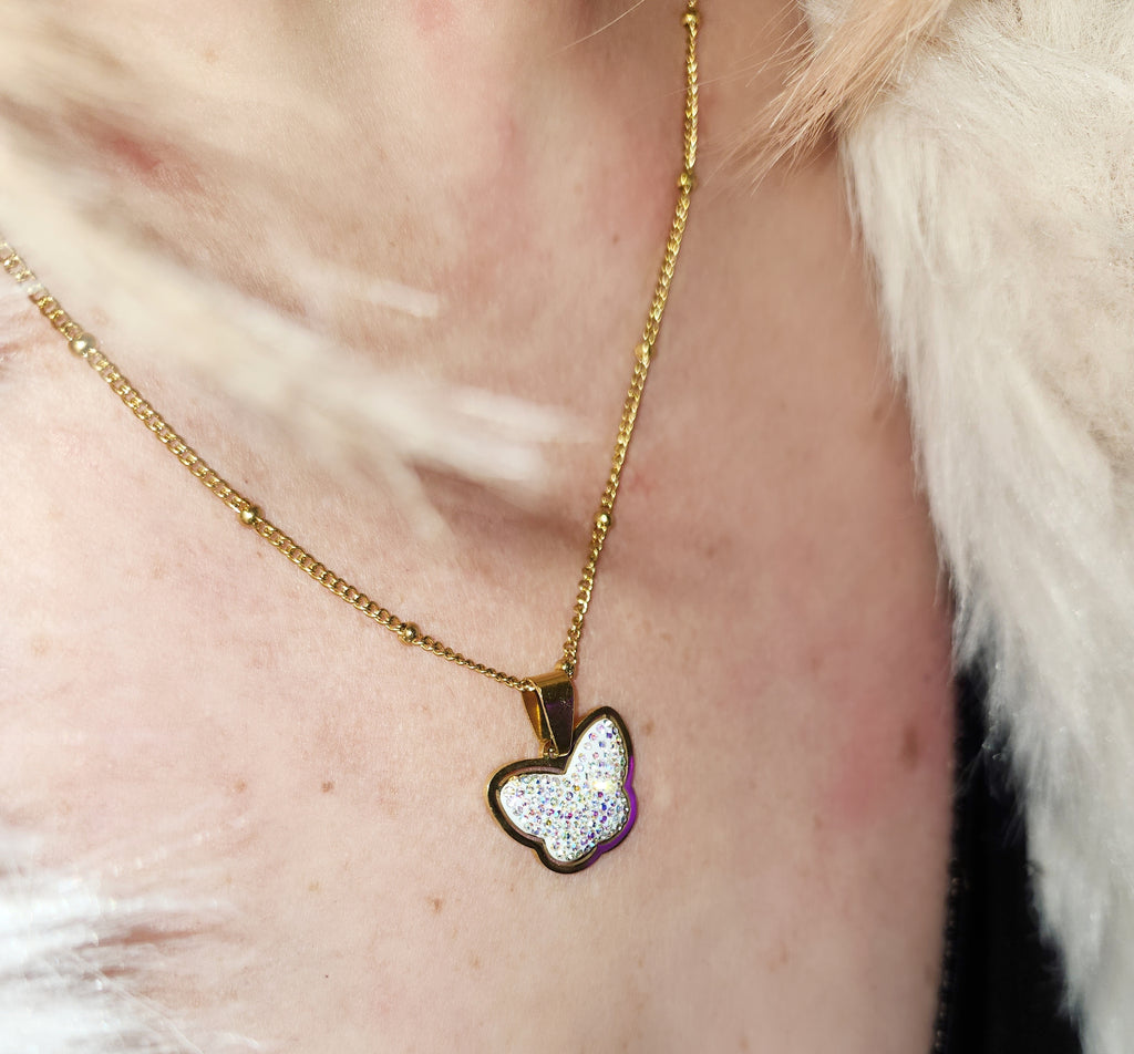 GODESS JEWELS:Butterfly Necklace