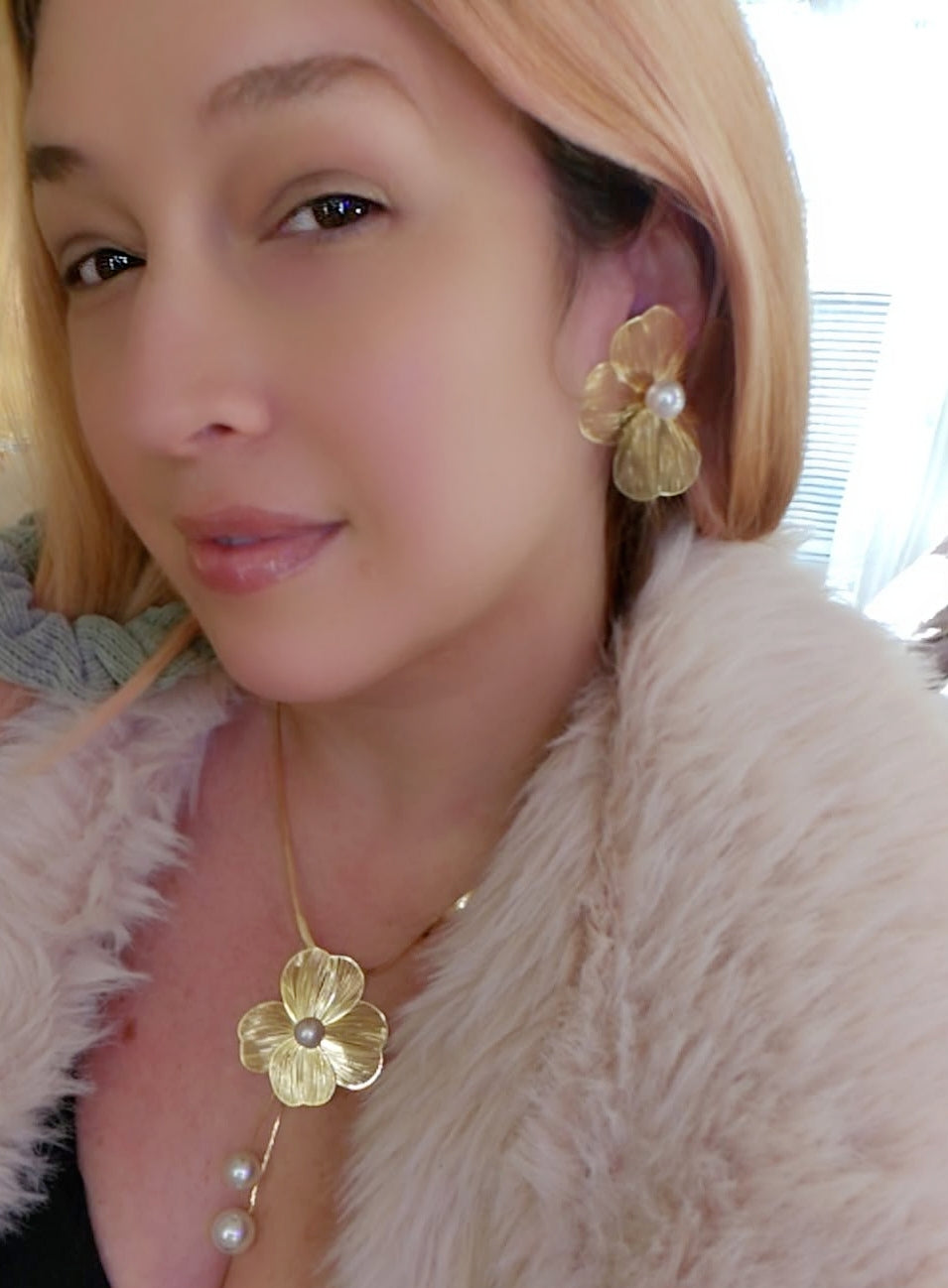 Flowers Necklace set