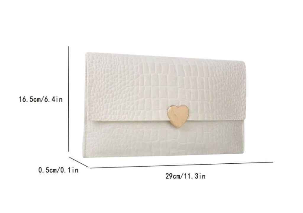 MARYTERE COLLECTION'S:Gold Heart Handbag