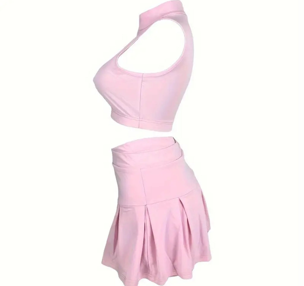 MARJORIE PINK SET