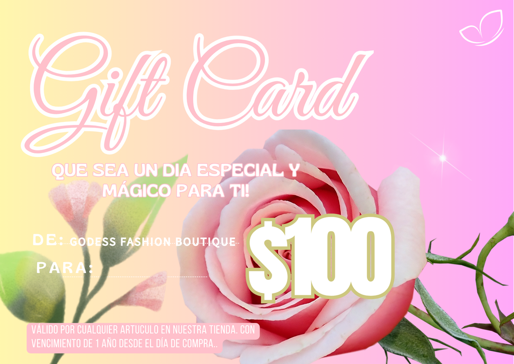 Godess Fashion Gift Card