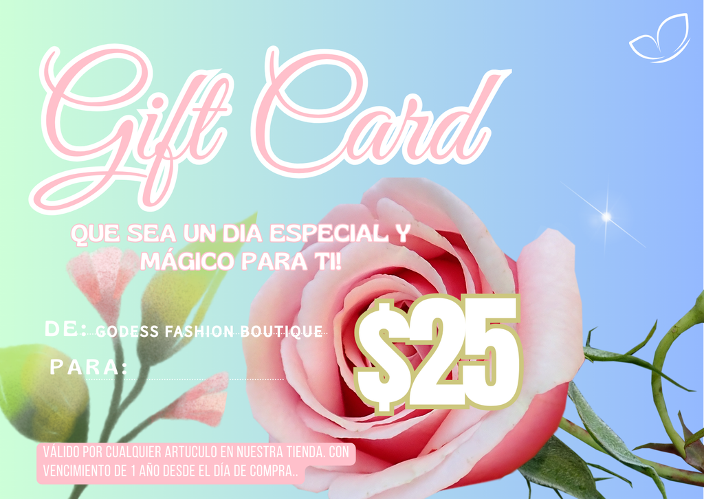Godess Fashion Gift Card