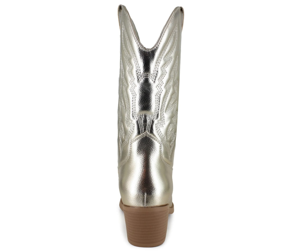 MARYTERE COLLECTIONS:Dolly Gold Boots