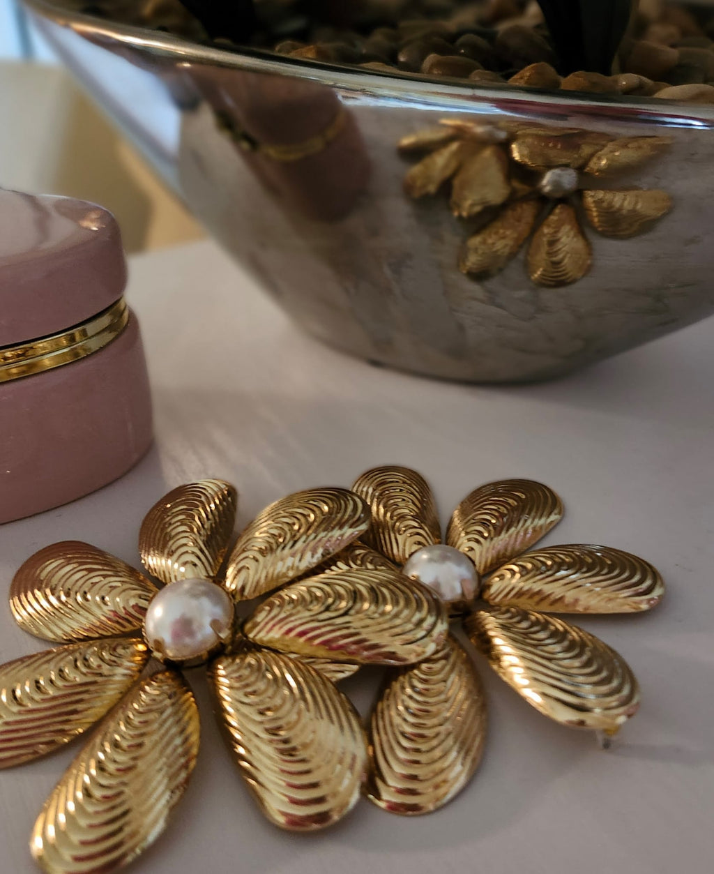 Big Flowers Earrings