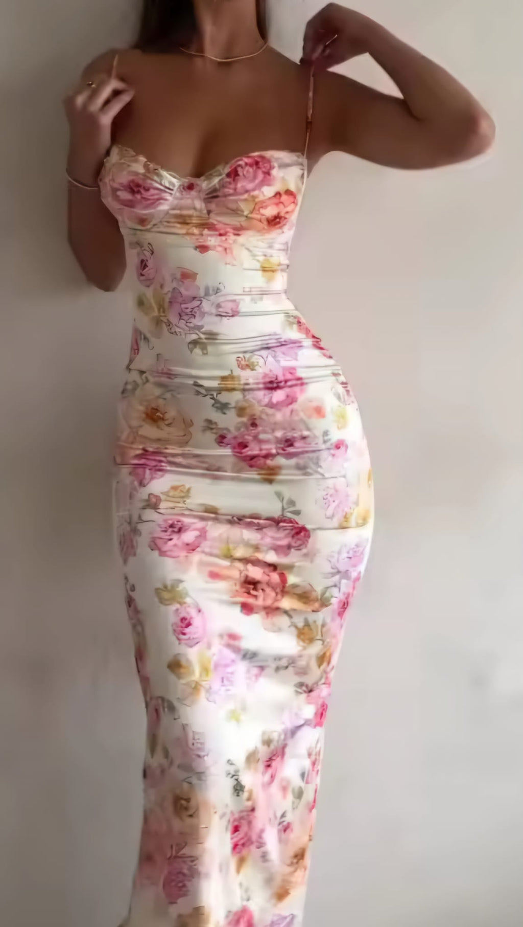 Vianka Flowers long Dress