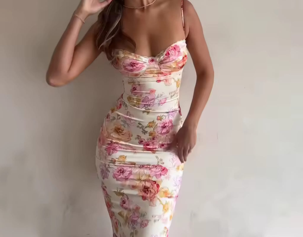 Vianka Flowers long Dress