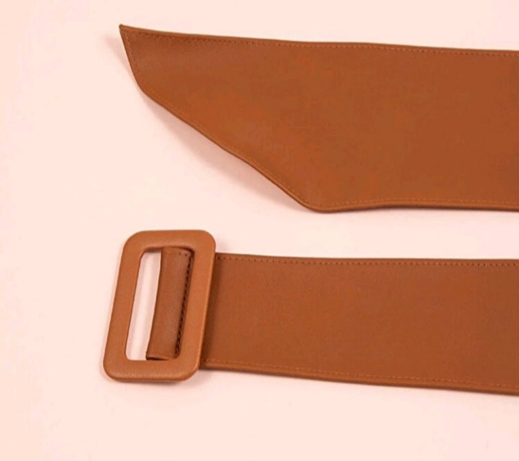 Leather belt