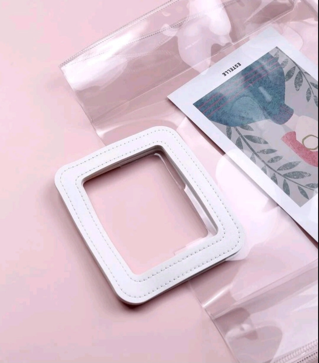 MARYTERE COLLECTION'S:MICHELLE CLEAR HANDBAG