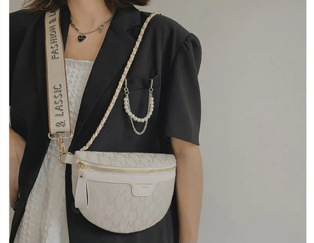 MARYTERE COLLECTIONS:Gold Flower shoulder bag