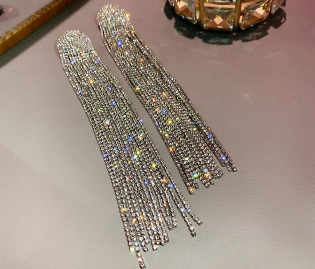 Diamond Night earrings