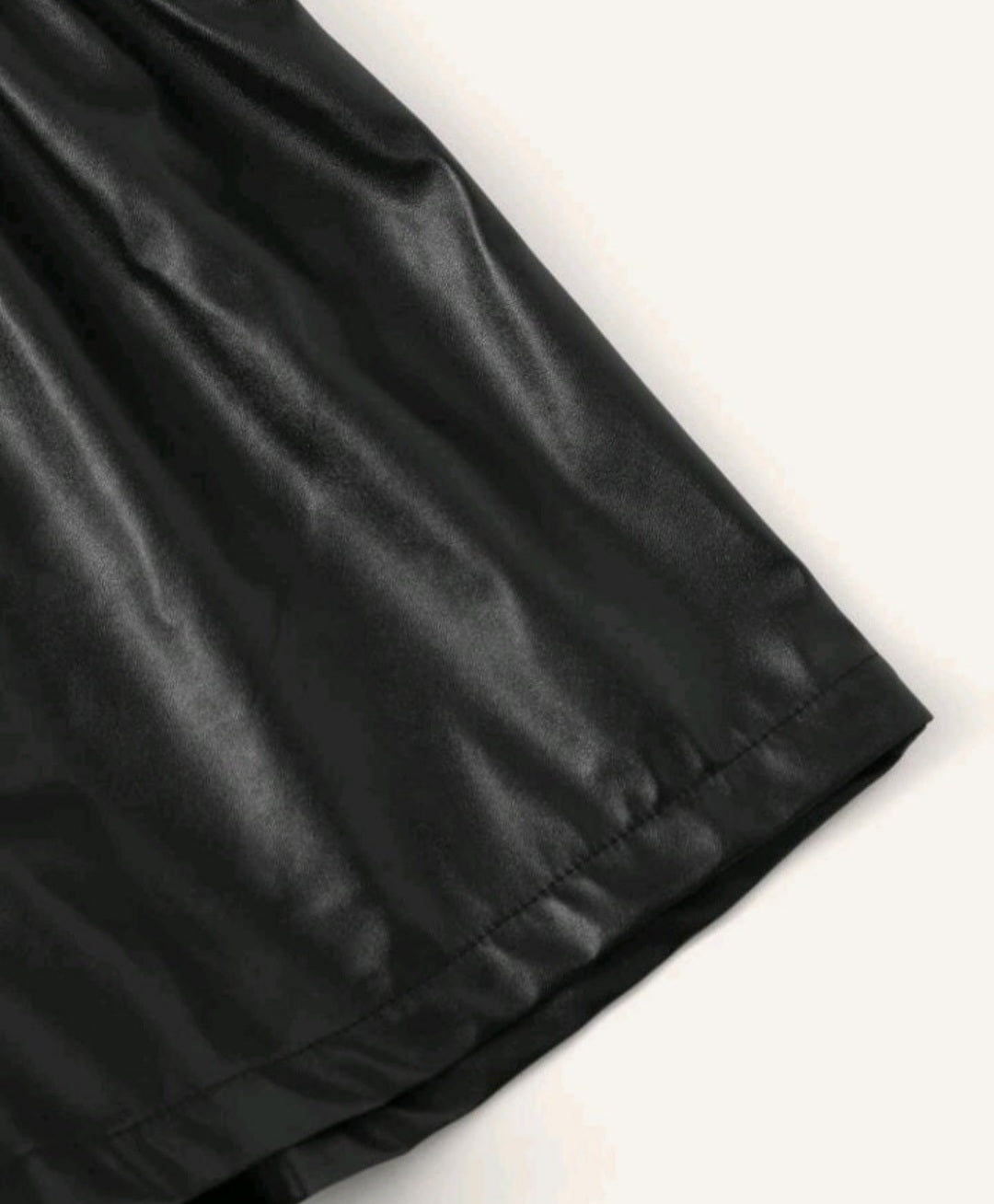 Mariela leather short pant