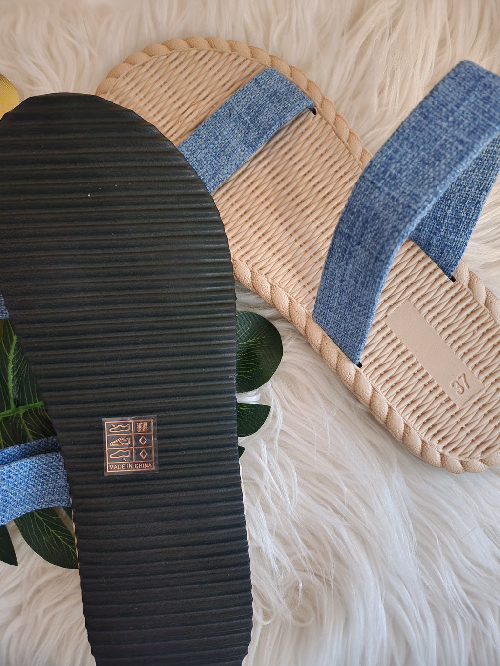 MARYTERE COLLECTION'S:Jean Sandals