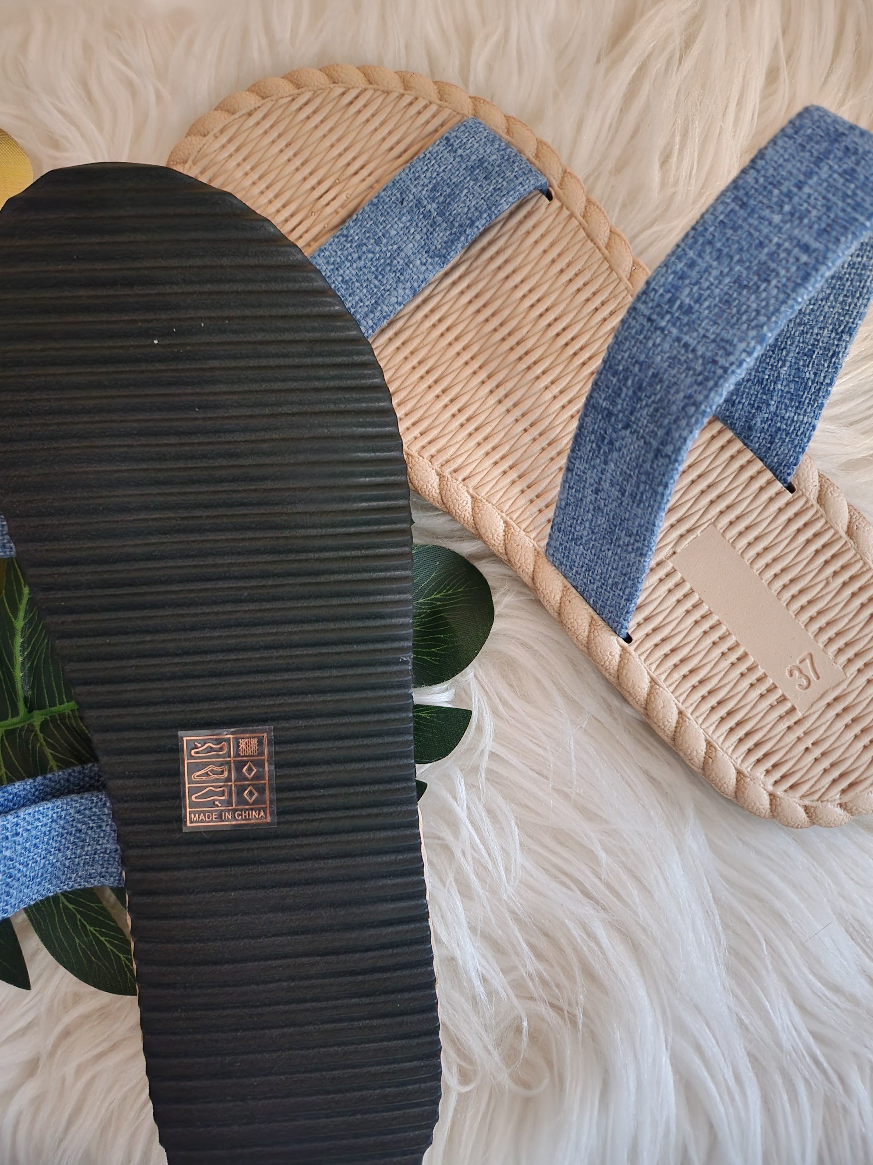 MARYTERE COLLECTION'S:Jean Sandals