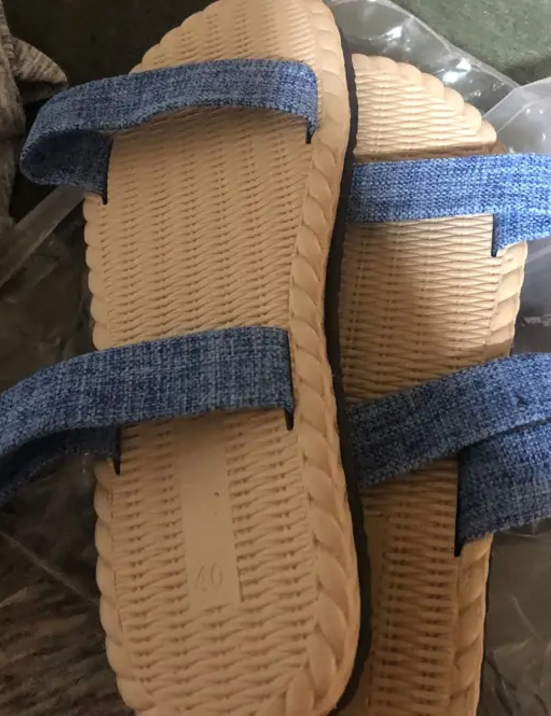 MARYTERE COLLECTION'S:Jean Sandals