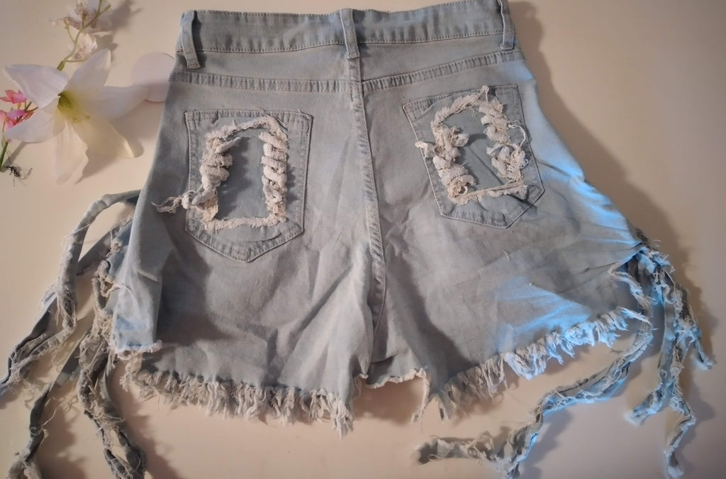 Rose Gold short jean