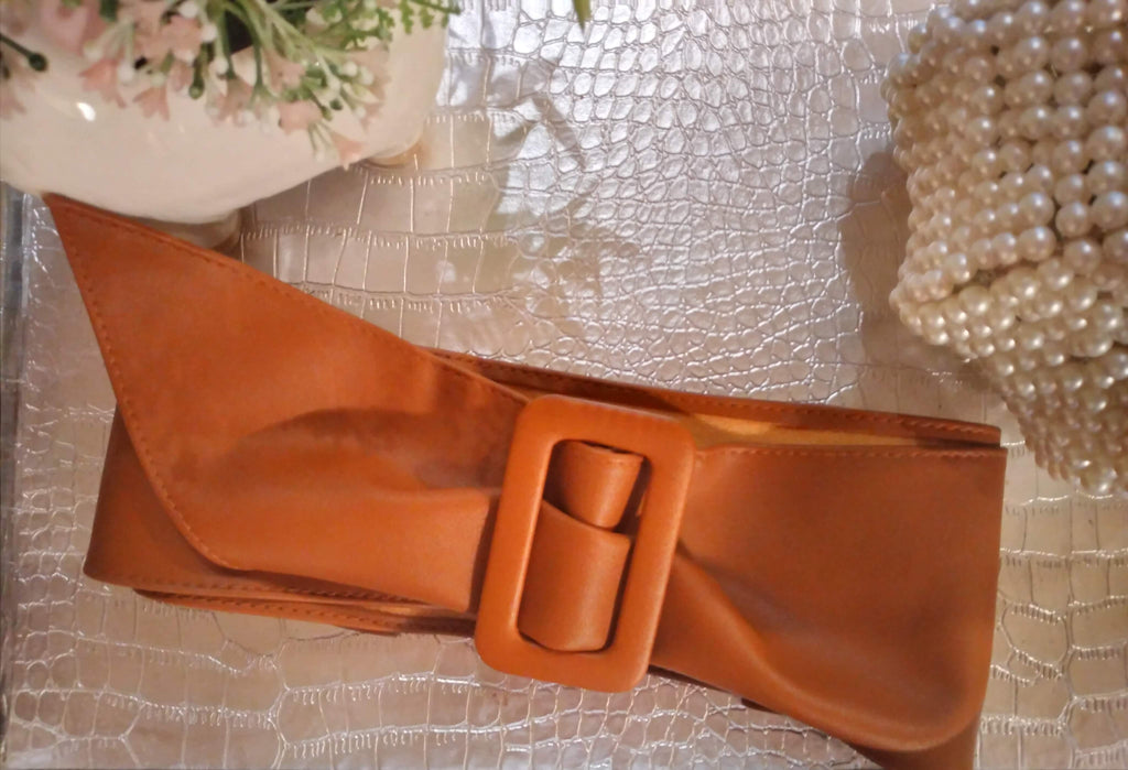 Leather belt