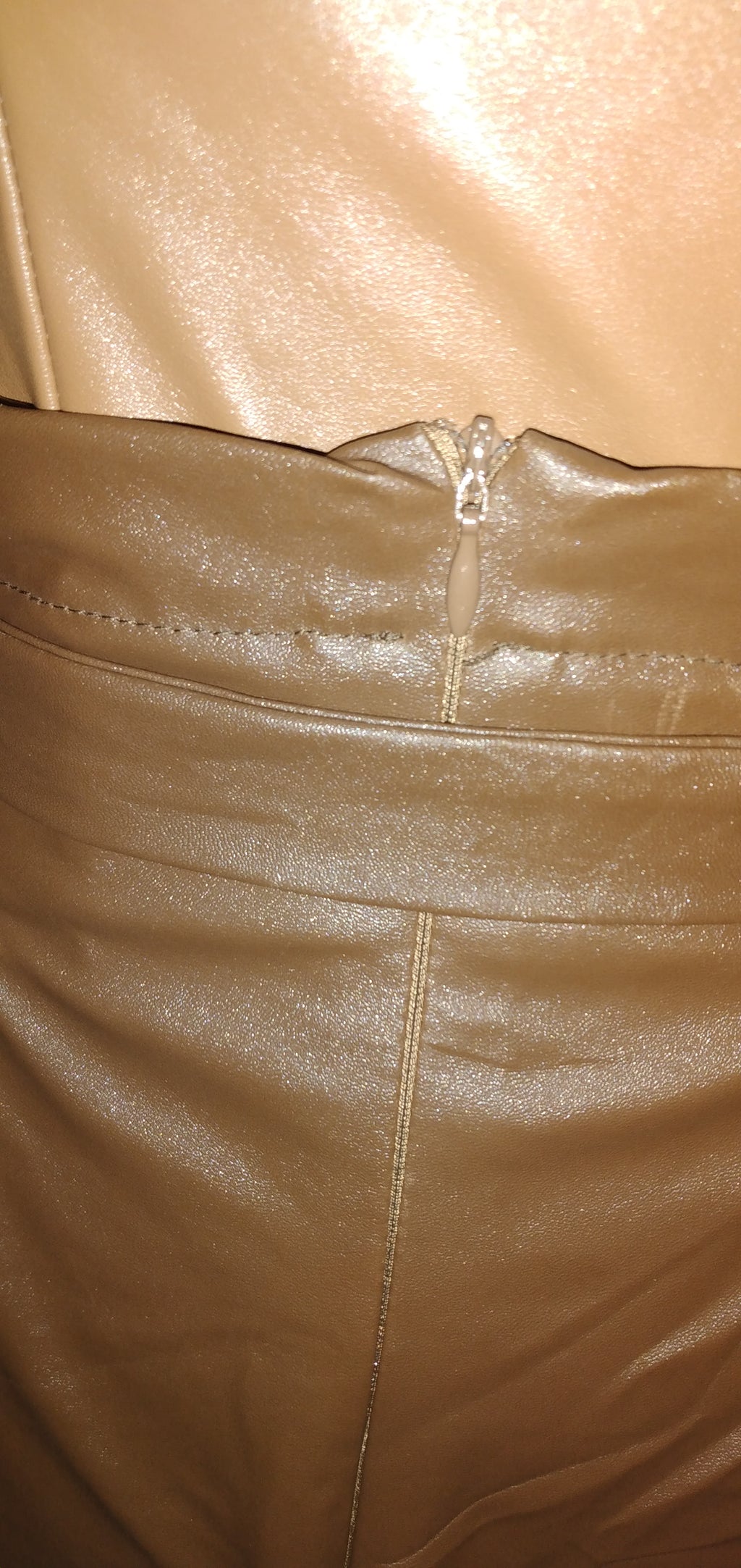 Coffee leather Short