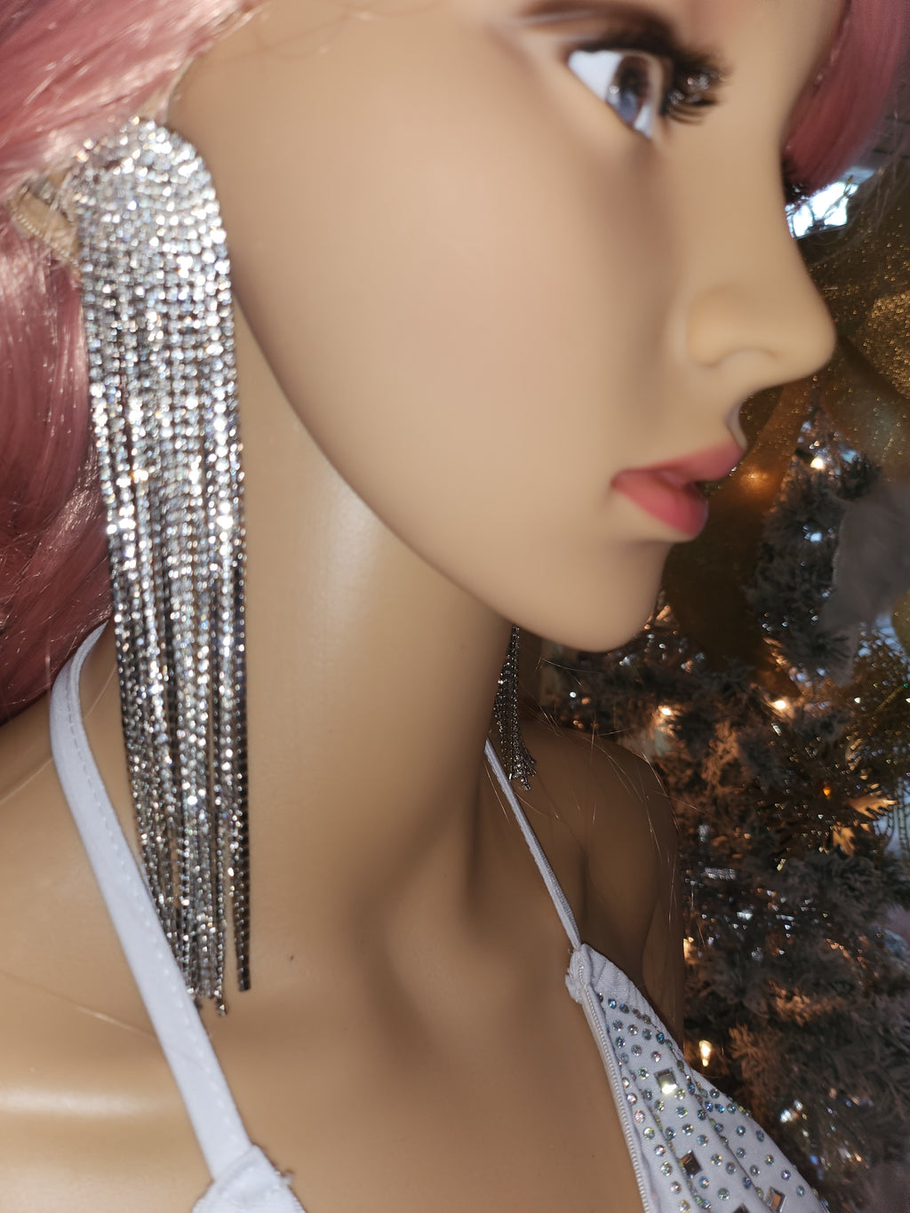 Diamond Night earrings