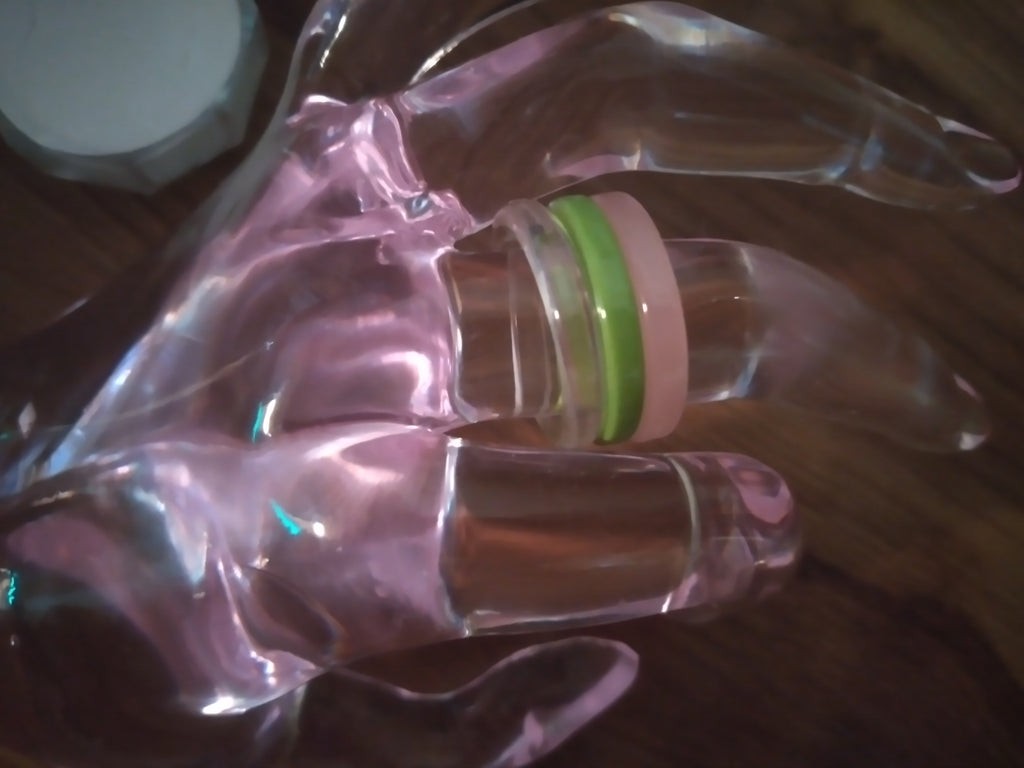 3 color resin rings